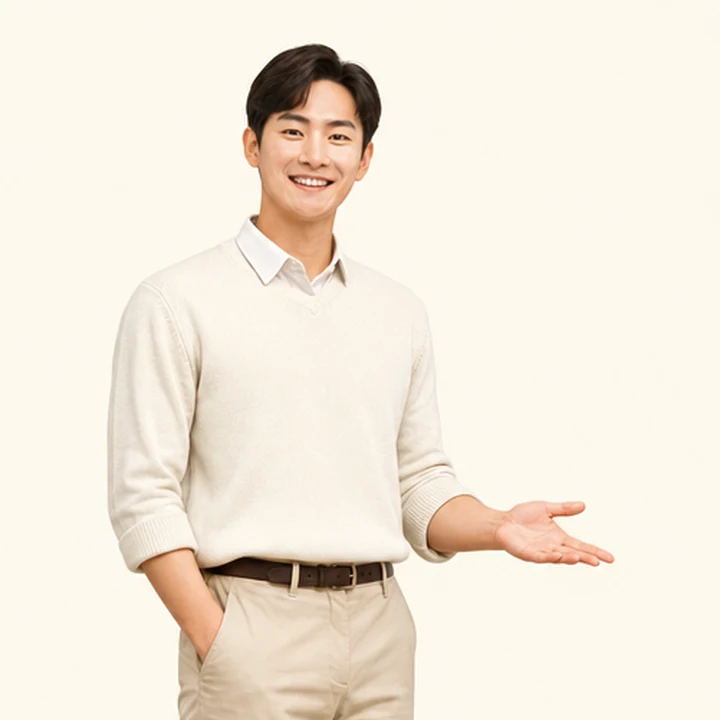 신용불량자 카니발 장기렌트 상담 신청을 안내하는 담당자